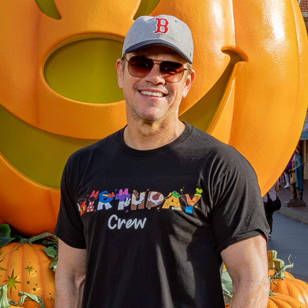 Matt Damon Celebrates Daughter Gia’s 18th Birthday With Family Disneyland Trip
