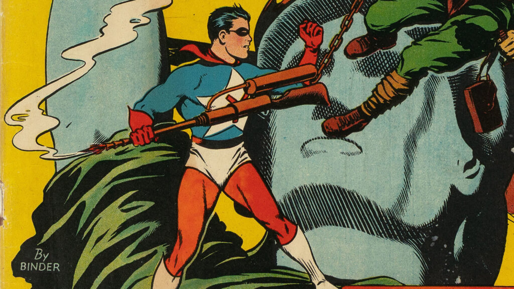 Radio City Under Attack in Prize Comics #22, at Auction Radio City Under Attack in Prize Comics #22, at Auction