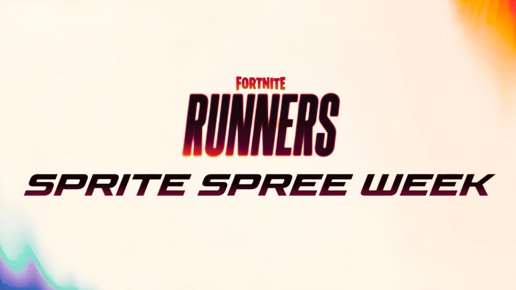 Fortnite Sprite Spree Week Logo