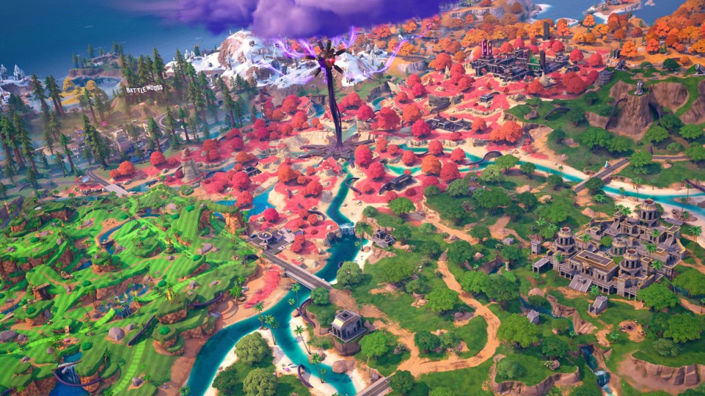 Fortnite Chapter 7 Season 4 Map