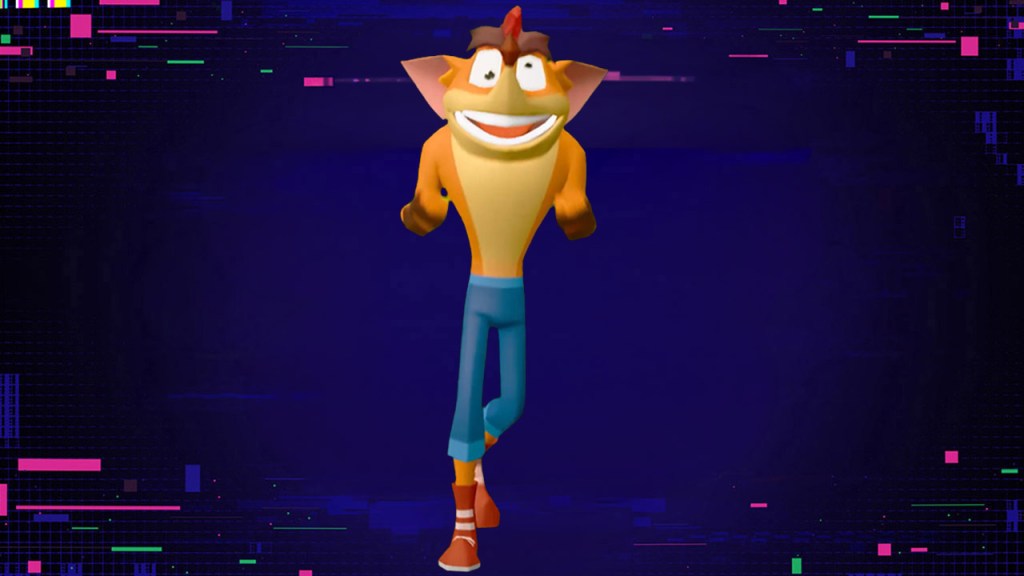 Fortnite Crash Bandicoot Skin Retro Edit Style