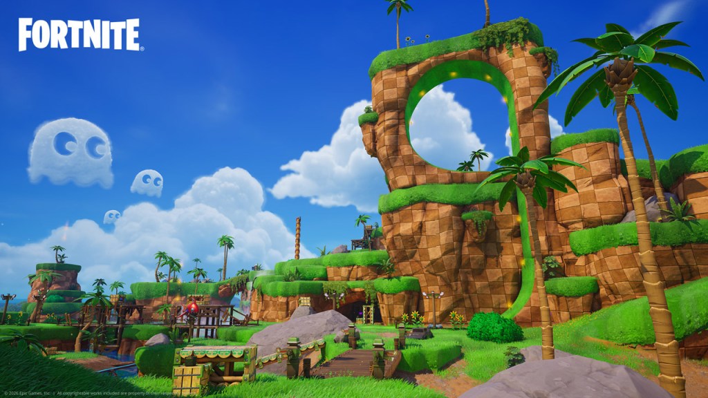 Fortnite Green Hill Zone POI