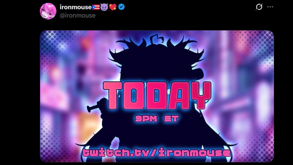 Fortnite Ironmouse Stream