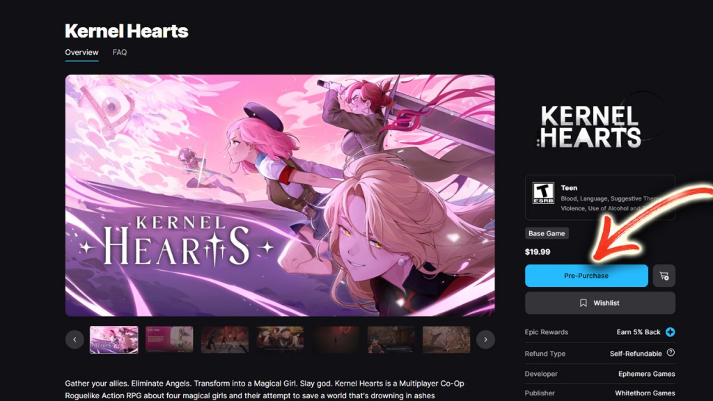 Fortnite Kernel Hearts Epic Games Store