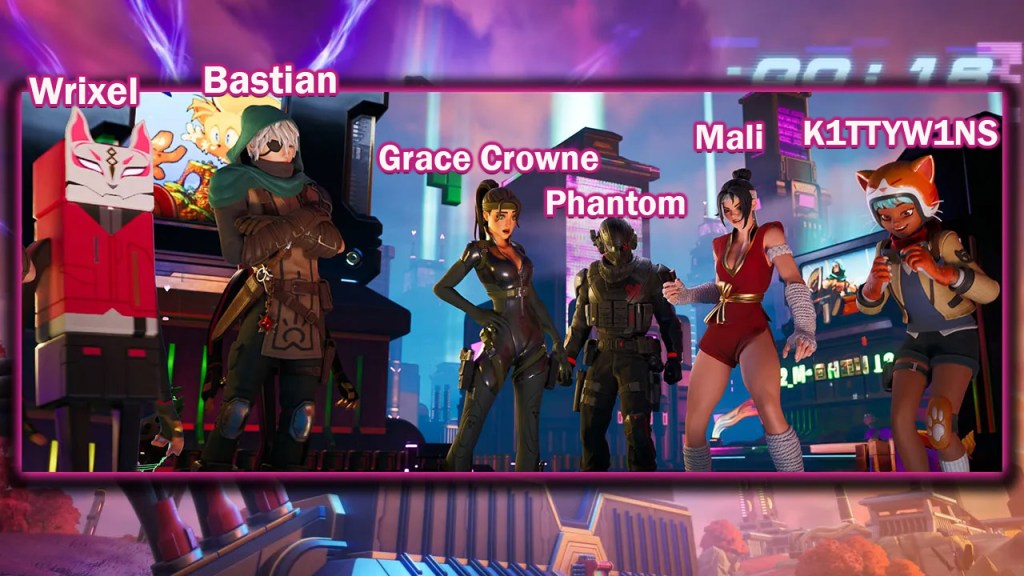 Fortnite Override Battle Pass Skins Lineup