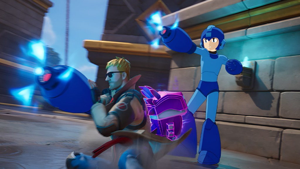 Fortnite Override Megaman Collab