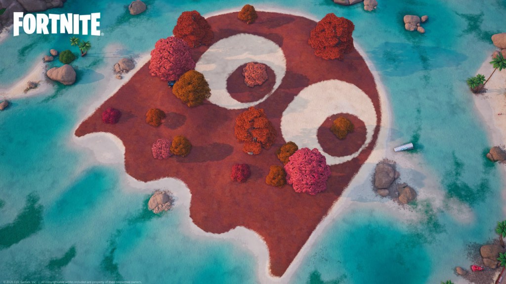 Fortnite Pac-Man Island POI