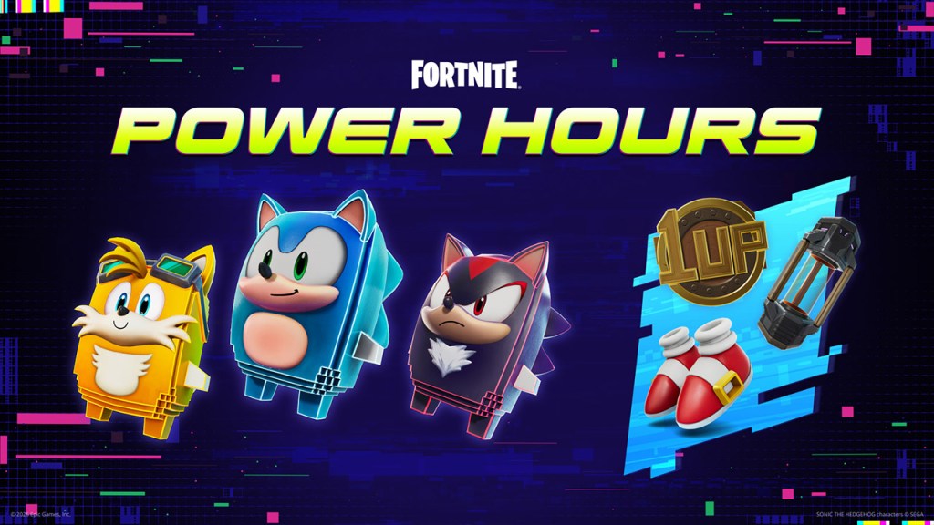 Fortnite Power Hour Sonic Hours Banner