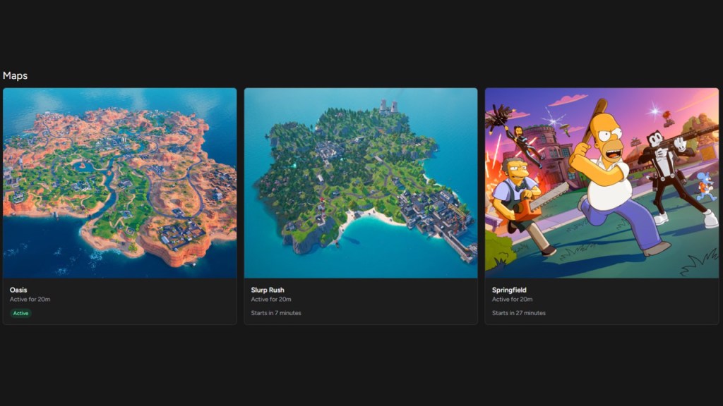 Fortnite Reload Map Rotation Schedule August 10