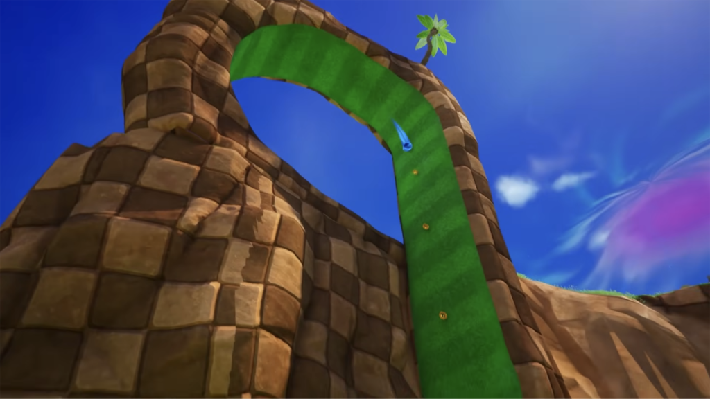Fortnite Override’s Sonic Mythic Makes Steep Slopes Traversable for First Time