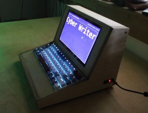 Cyber Writer: A Cyberdeck for Writing Without Distractions