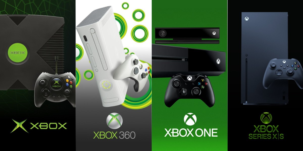 The chronology of Xbox consoles