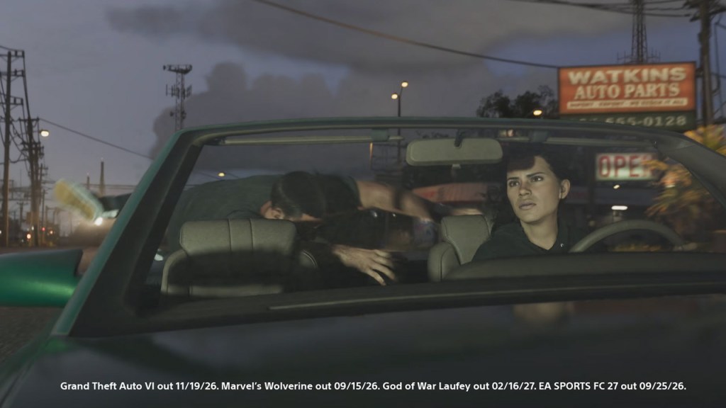 GTA 6 PlayStation Driving