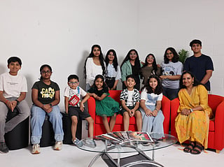 A tribute song to the UAE's Armed Forces, sung entirely in Arabic, entirely by Indian students in Dubai.