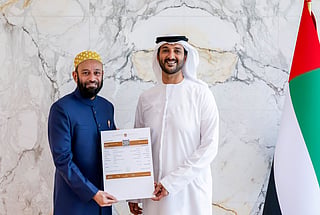 Sell Force International, part of the Dubai-based Raj Group, has been registered as the first Indian family-owned company to join the country's Unified Family Business Registry. The registration certificate was presented by Abdulla bin Touq Al Marri, Minister of Economy and Tourism Minister, to Dr Mustafa Saasa, Chairman and Managing Director of the Raj Group of Companies.