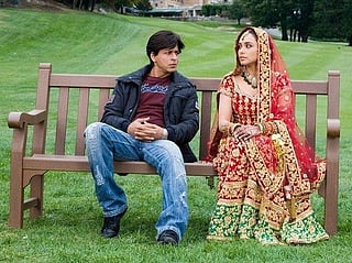 Shah Rukh Khan and Rani Mukerji in KANK