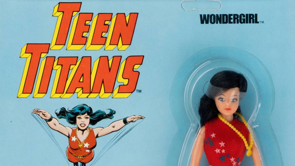 Mego Teen Titans Wondergirl action figure in its original packaging.