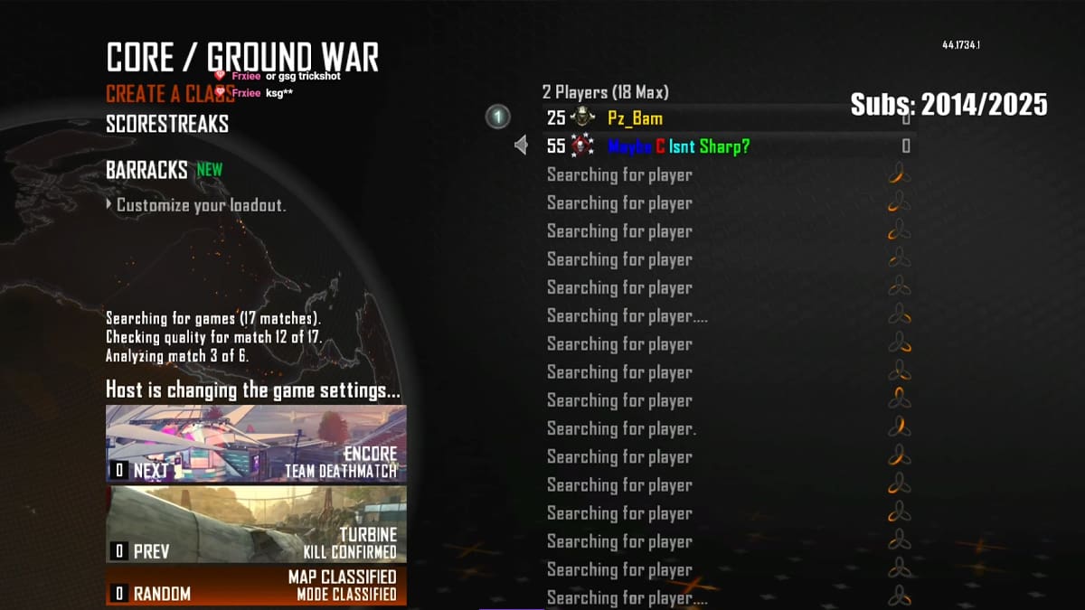 Hacker PS5 Call of Duty Black Ops 2