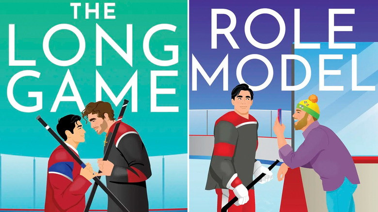 The Long Game and Role Model book covers