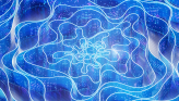 Data and text flow illustration