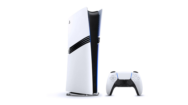 The PS5 Pro and DualSense controller