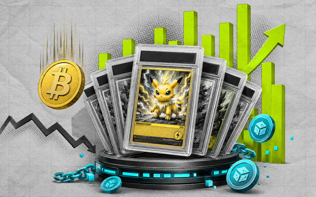 Pokémon Cards Beat Bitcoin and S&P 500 in 2026 as Collectibles Move Onchain