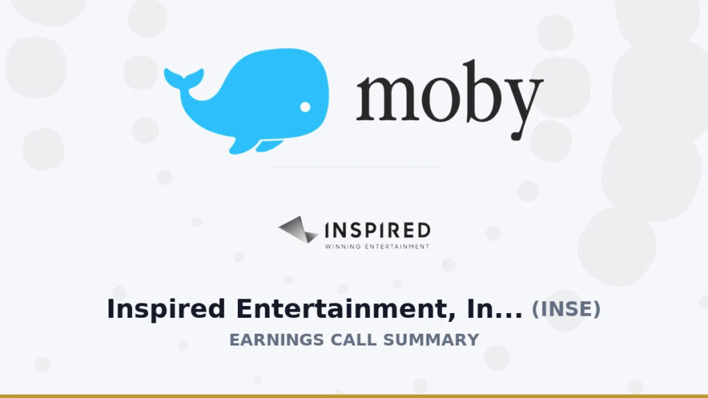 Inspired Entertainment, Inc. Q2 2026 Earnings Call Summary Inspired Entertainment, Inc. Q2 2026 Earnings Call Summary
