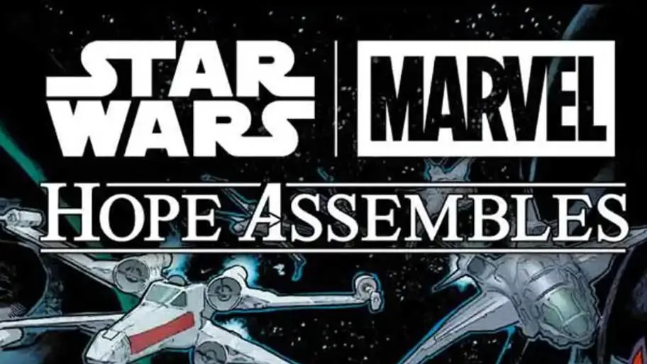 Marvel and Star Wars will officially share the page for the first time in Star Wars/Marvel: Hope Assembles, a five-issue cros