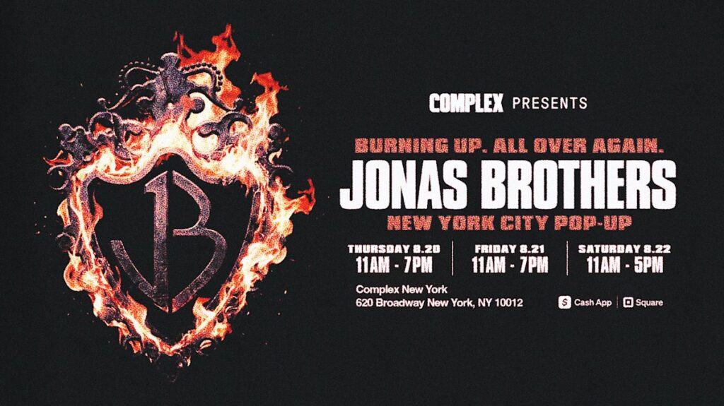 Jonas Brothers Announces Complex Pop Jonas Brothers Announces Complex Pop