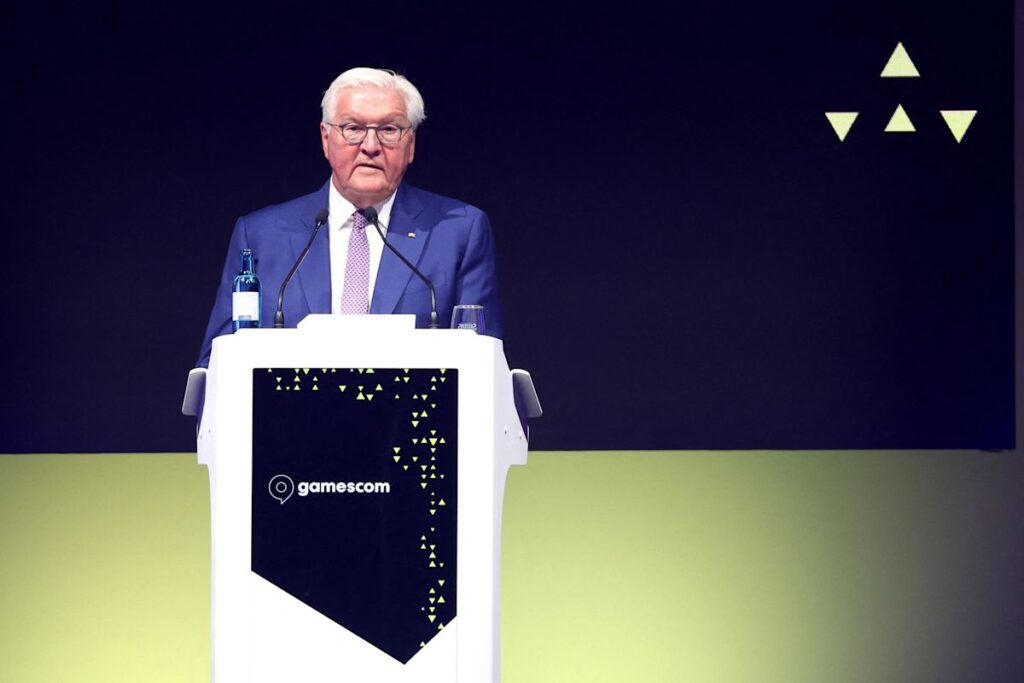 German President Steinmeier warns of the downsides of gaming