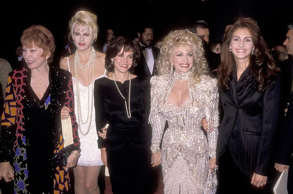 <p>4. So, no, her <a href="https://www.eonline.com/photos/37381/secrets-about-steel-magnolias" target="_blank"><em>Steel Magnolias</em></a> costars didn't hear a peep when her role as salon owner Truvy required her to dress in cashmere on the Louisiana set—in the dead of August.</p><p>"It was really hot," costar <strong>Shirley MacLaine</strong> recounted to <a href="https://gardenandgun.com/thirty-years-of-steel-magnolias" target="_blank"><em>Garden & Gun</em></a> in 2017. "There was Dolly with a waist cincher no more than sixteen inches around and heels about two feet high and a wig that must have weighed twenty-three pounds. And she's the only one who didn't sweat. She never complained about anything. Never. The rest of us were always complaining." </p>
