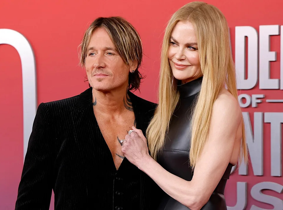 Keith Urban and Nicole Kidman attend the 2025 Academy of Country Music Award