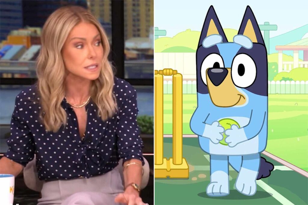 Kelly Ripa calls out kids using loud iPads at restaurants: ‘We could turn “Bluey” down a notch’ Kelly Ripa calls out kids using loud iPads at restaurants: ‘We could turn “Bluey” down a notch’