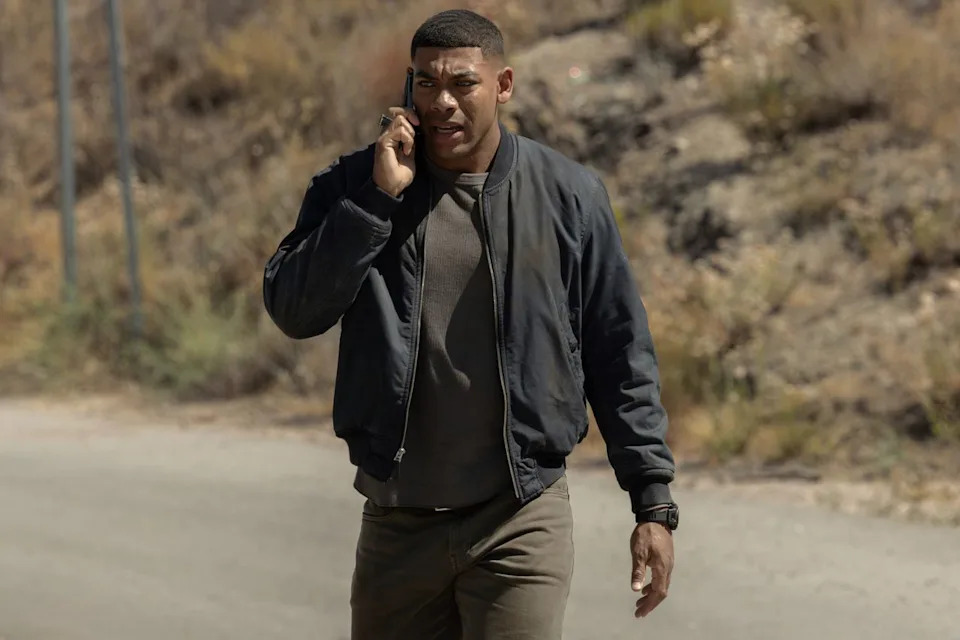 Aaron Pierre as John Stewart on 'Lanterns'Credit: John Johnson/HBO Max