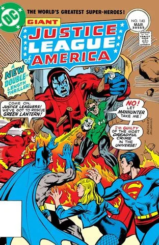 Cover of 'Justice League of America' #140Credit: DC Comics