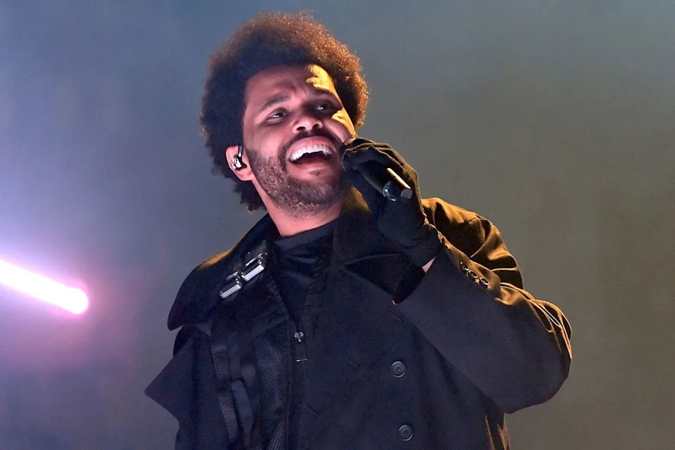 The Weeknd performs in 2022Credit: Paras Griffin/Getty