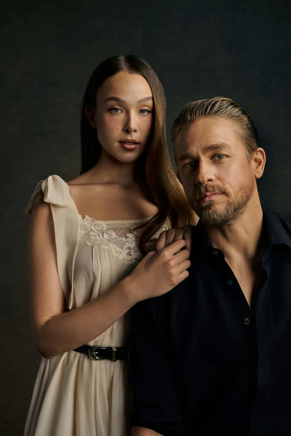 monster. (l to r) ella beatty, charlie hunnam in monster. cr. sally montana/netflix © 2025