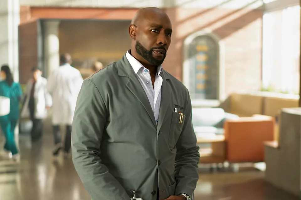 Morris Chestnut as Dr. John Watson in 'Watson'Credit: Colin Bentley/CBS