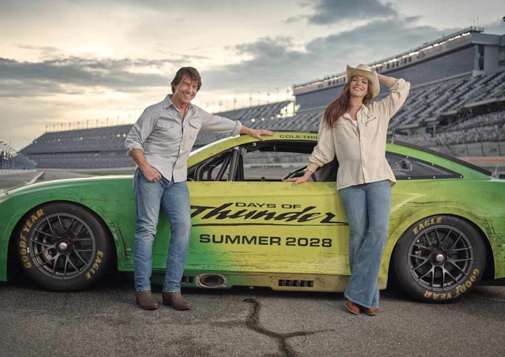 Tom Cruise Announces “Days of Thunder” Sequel Will Also Star Anne Hathaway, Marking Their First Time Working Together
