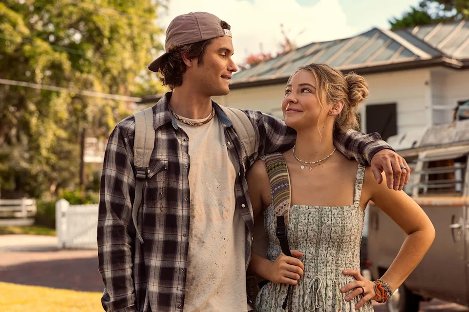 Chase Stokes and Madelyn Cline in 'Outer Banks' season 5Credit: Jackson Lee Davis/Netflix