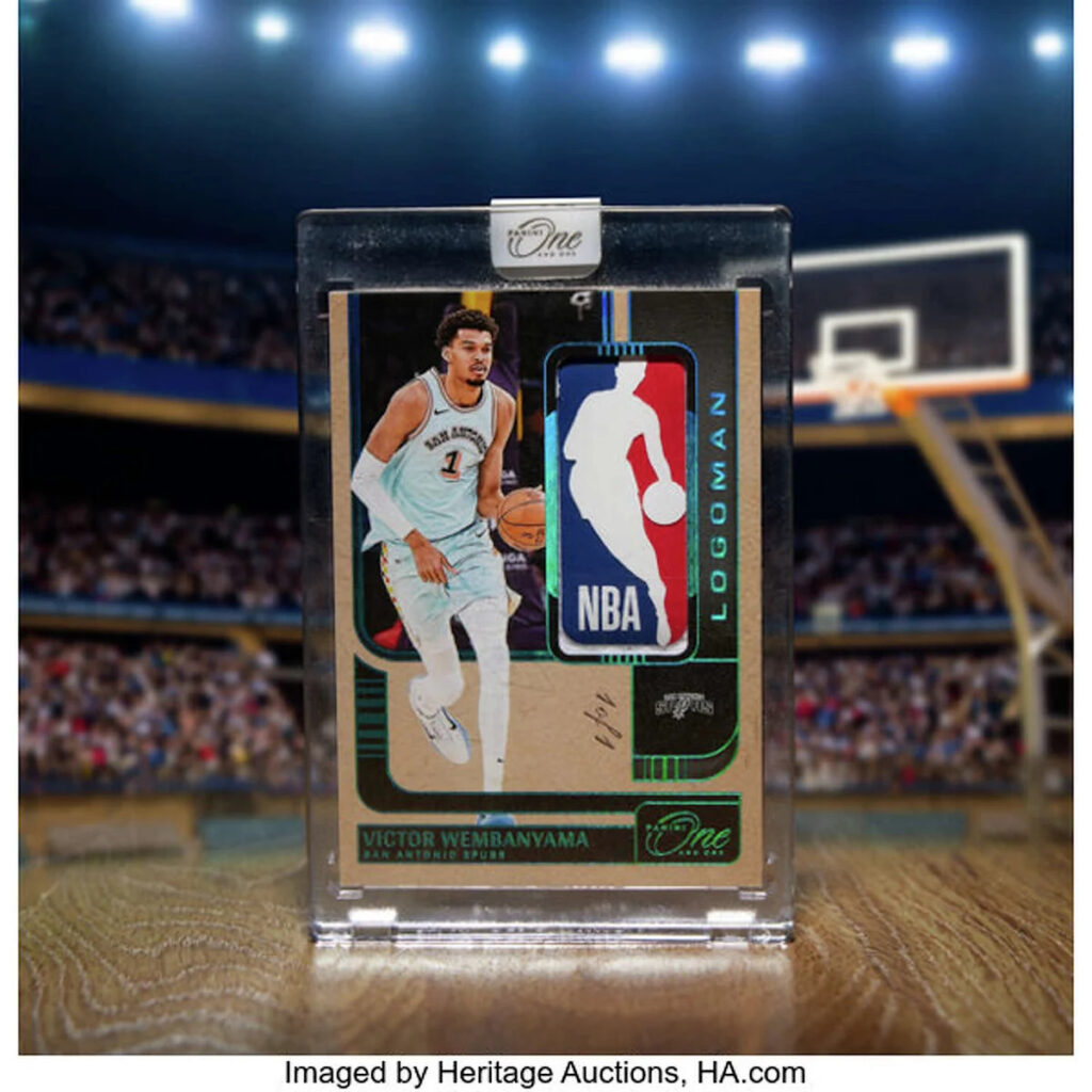 Rare Victor Wembanyama, Tim Duncan cards lead Spurs collectibles auction