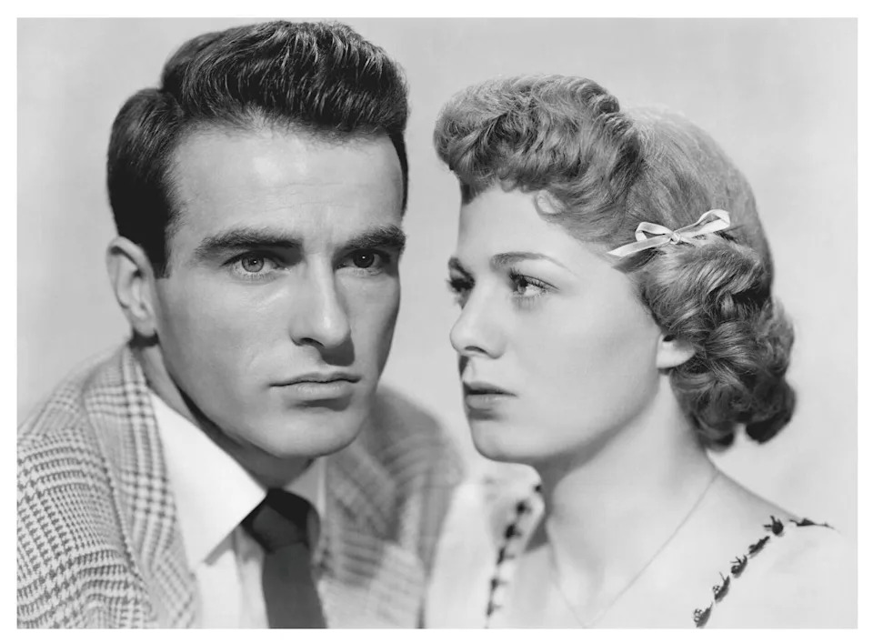 Actors Montgomery Clift, left, and Shelley Winters in "A Place in the Sun" (1951). (Paramount Pictures/De Carvalho Collection/Getty Images)