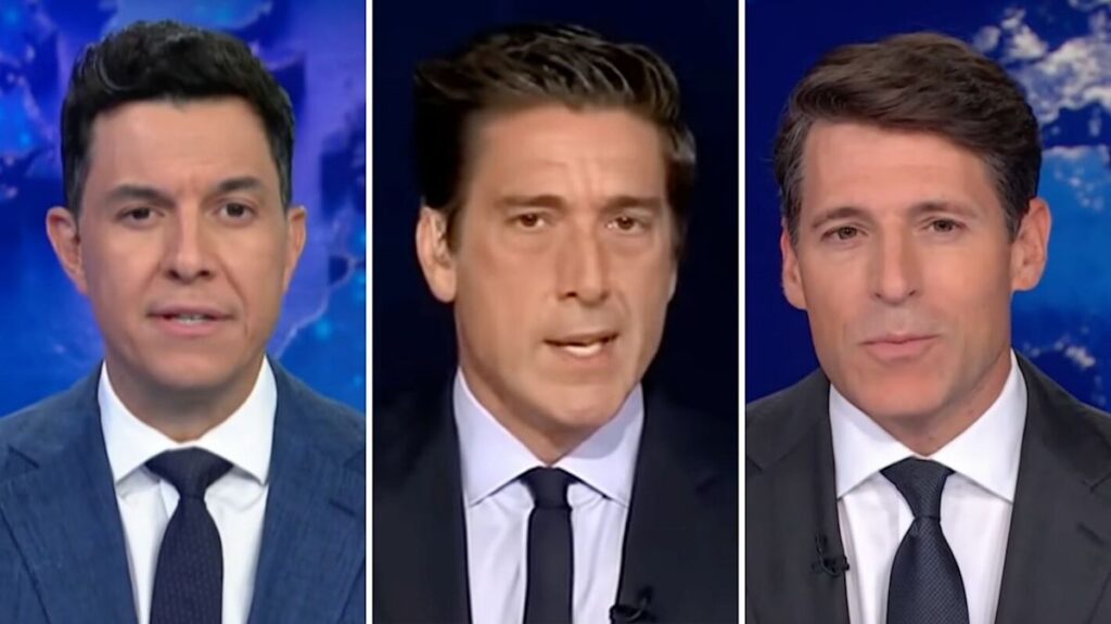 NBC, ABC & CBS Evening News Ratings Shocker for David Muir