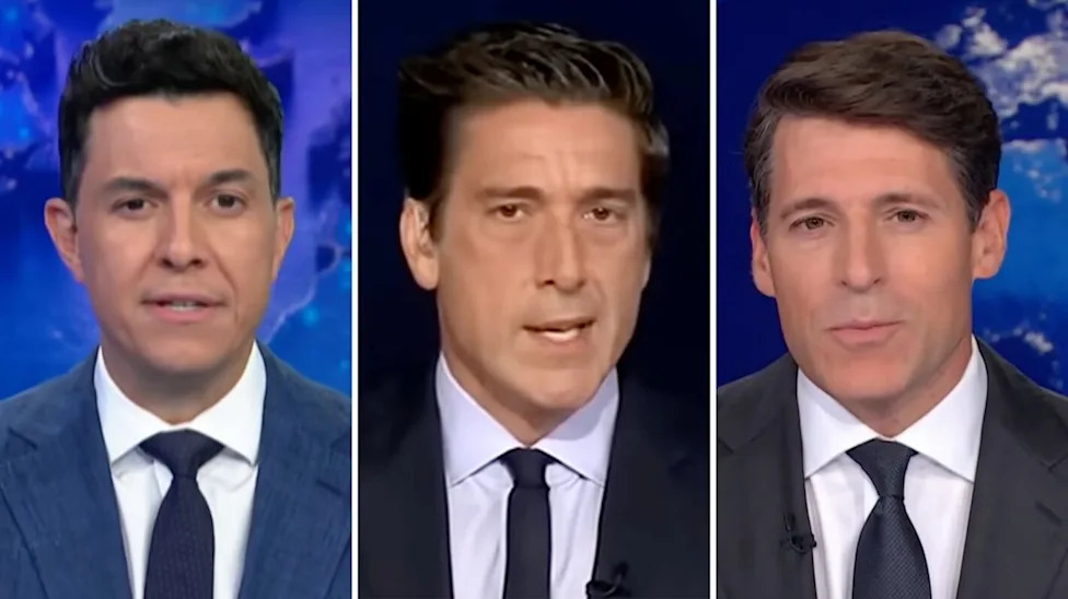 Tom Llamas, David Muir, Tony Dokoupil