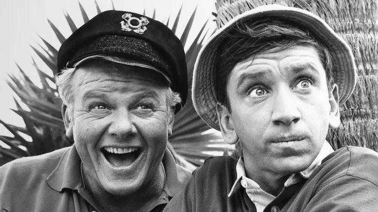Alan Hale Jr. and Bob Denver in
