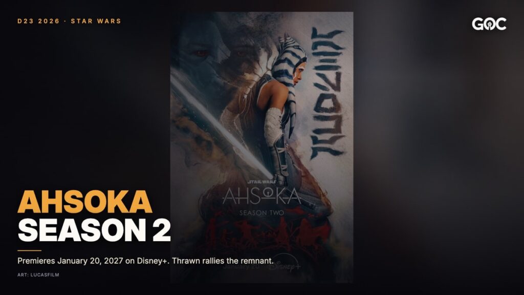 ‘Ahsoka’ Season 2 Sets January 20 Premiere, and Anakin Is Not Done With Her