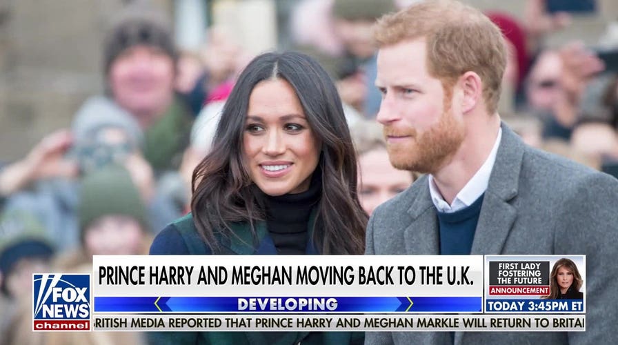 Prince Harry and Meghan Markle reportedly planning move back to UK