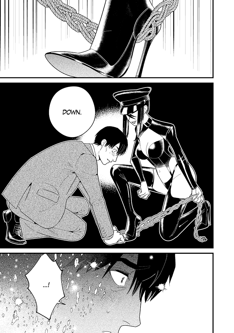 Sawada and Nana engaging in bondage play.