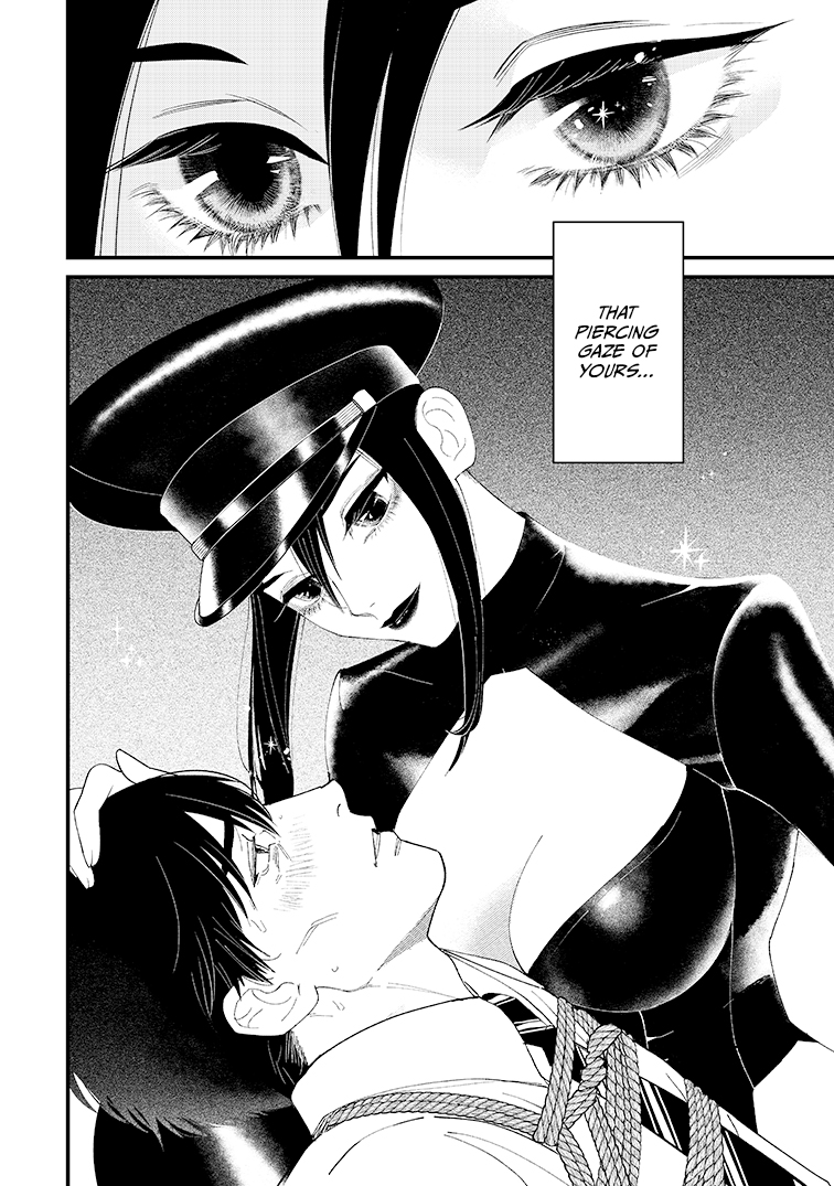 Sawada staring into Nana's eyes.