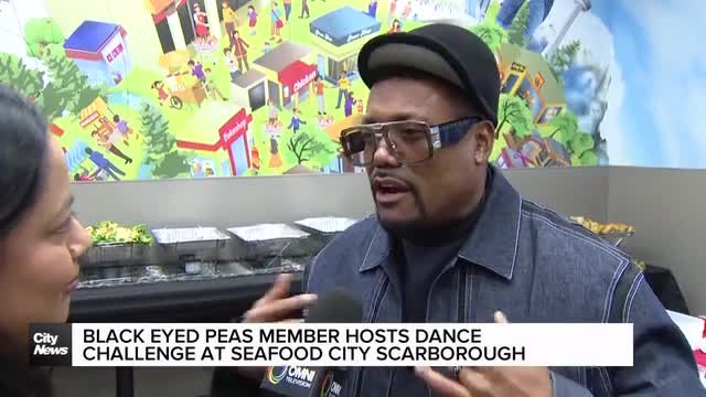 Black Eyed Peas member hosts dance challenge at Seafood City Scarborough